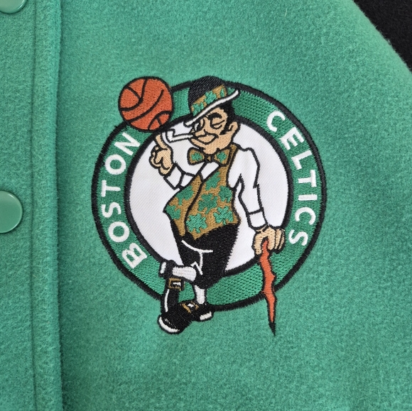 Celtics Jacket, Womens Embroidered logos - Picture 4 of 11